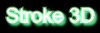 Stroke 3D Text Effect